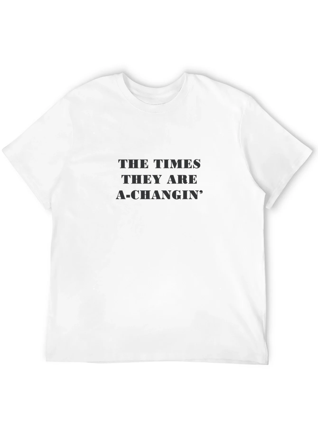 Camiseta Negra The Times They Are A-Changin