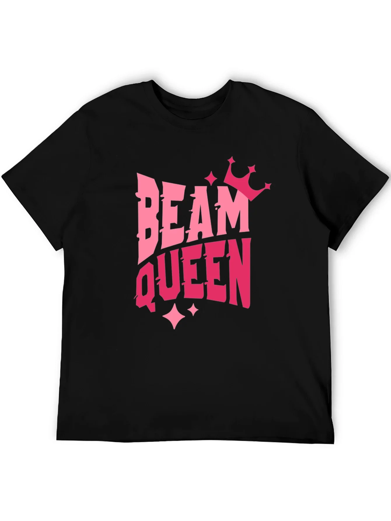 Camiseta Negra Beam Queen