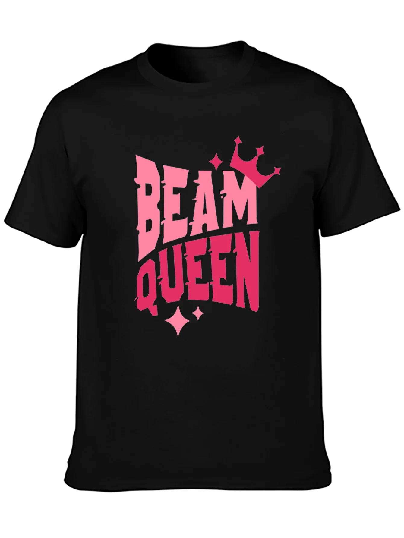 Camiseta Negra Beam Queen