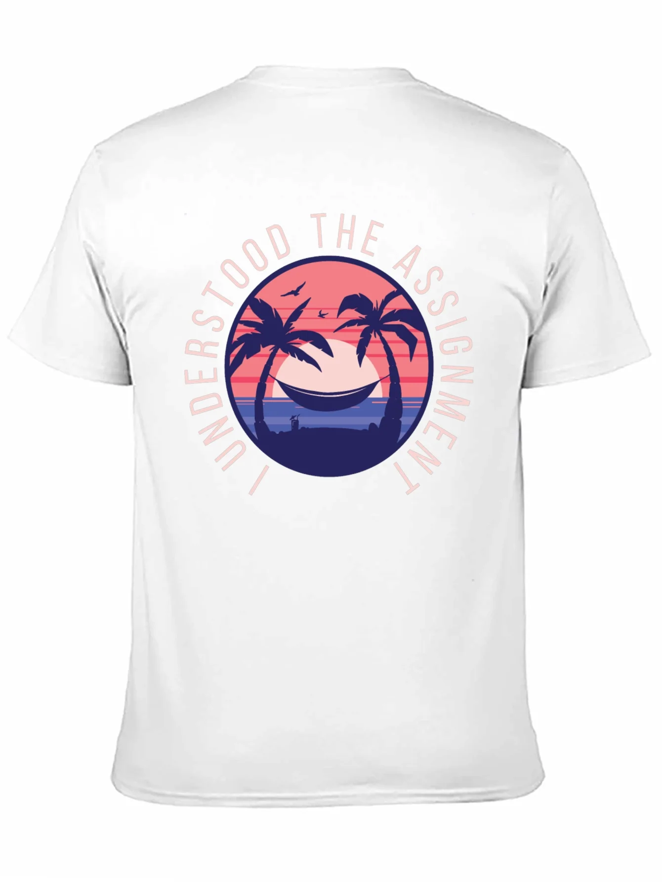 Camiseta Entend¨ª la tarea con dise?o tropical
