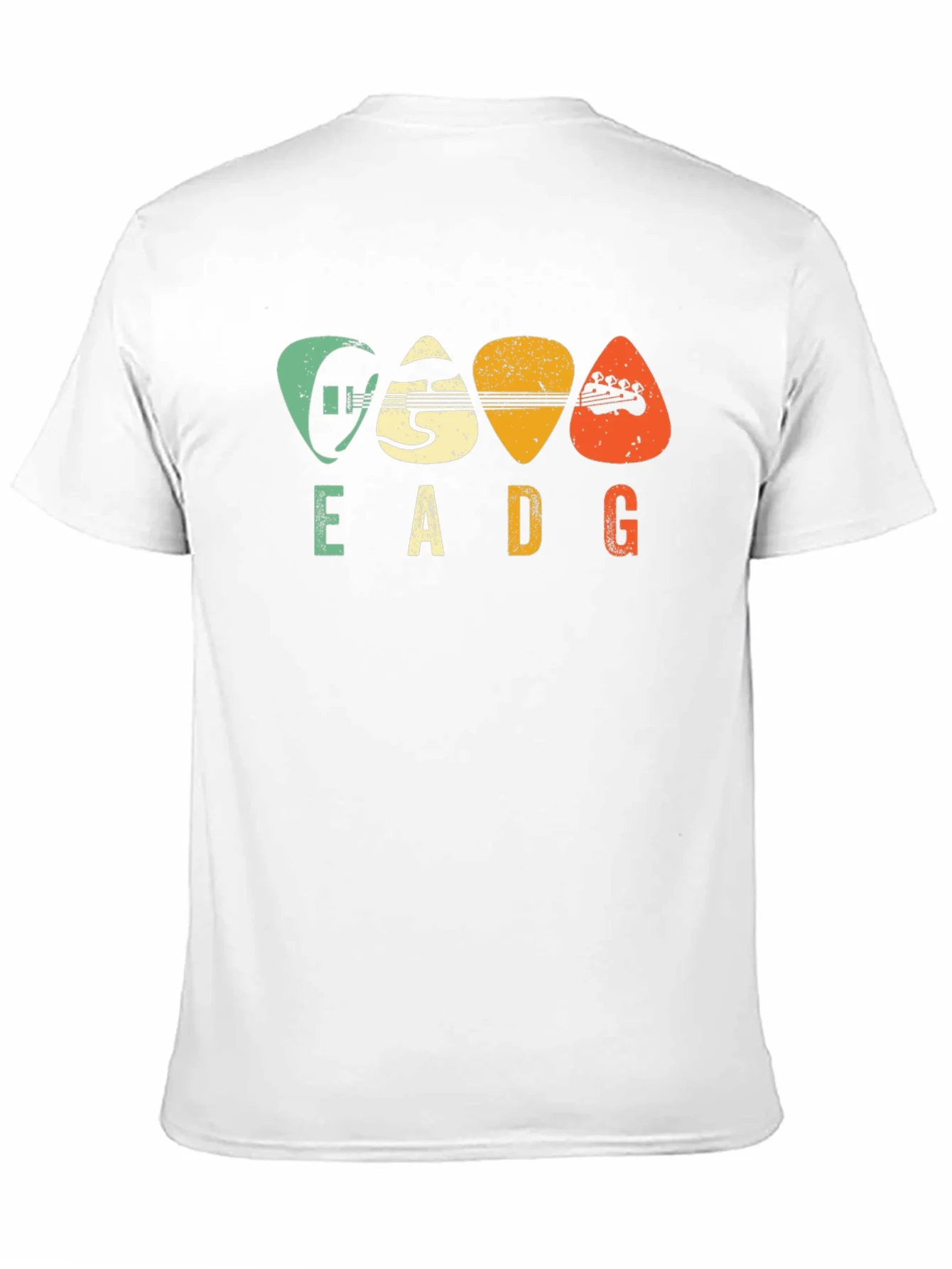 Rebbecca EADG Guitar Pick Graphic Tee - Musician T-Shirt