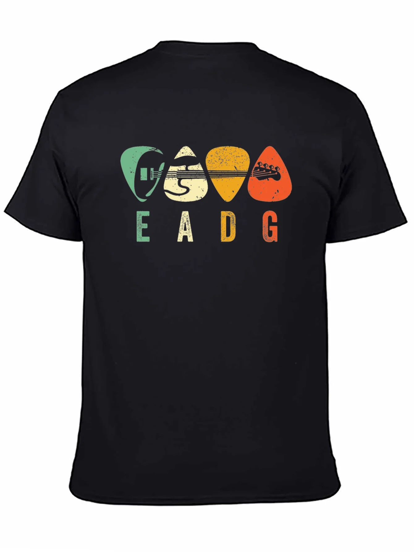 Rebbecca EADG Guitar Pick Graphic Tee - Musician T-Shirt