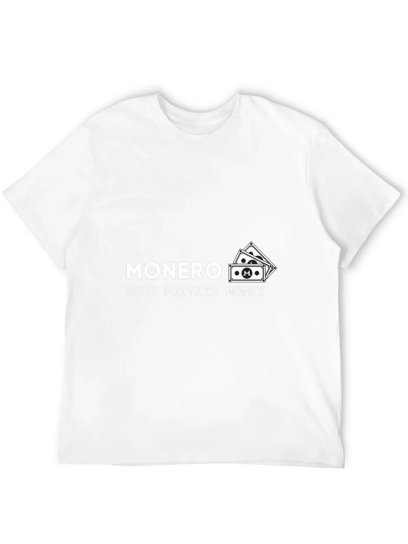 Rebbecca Monero True Private Money Black T-Shirt