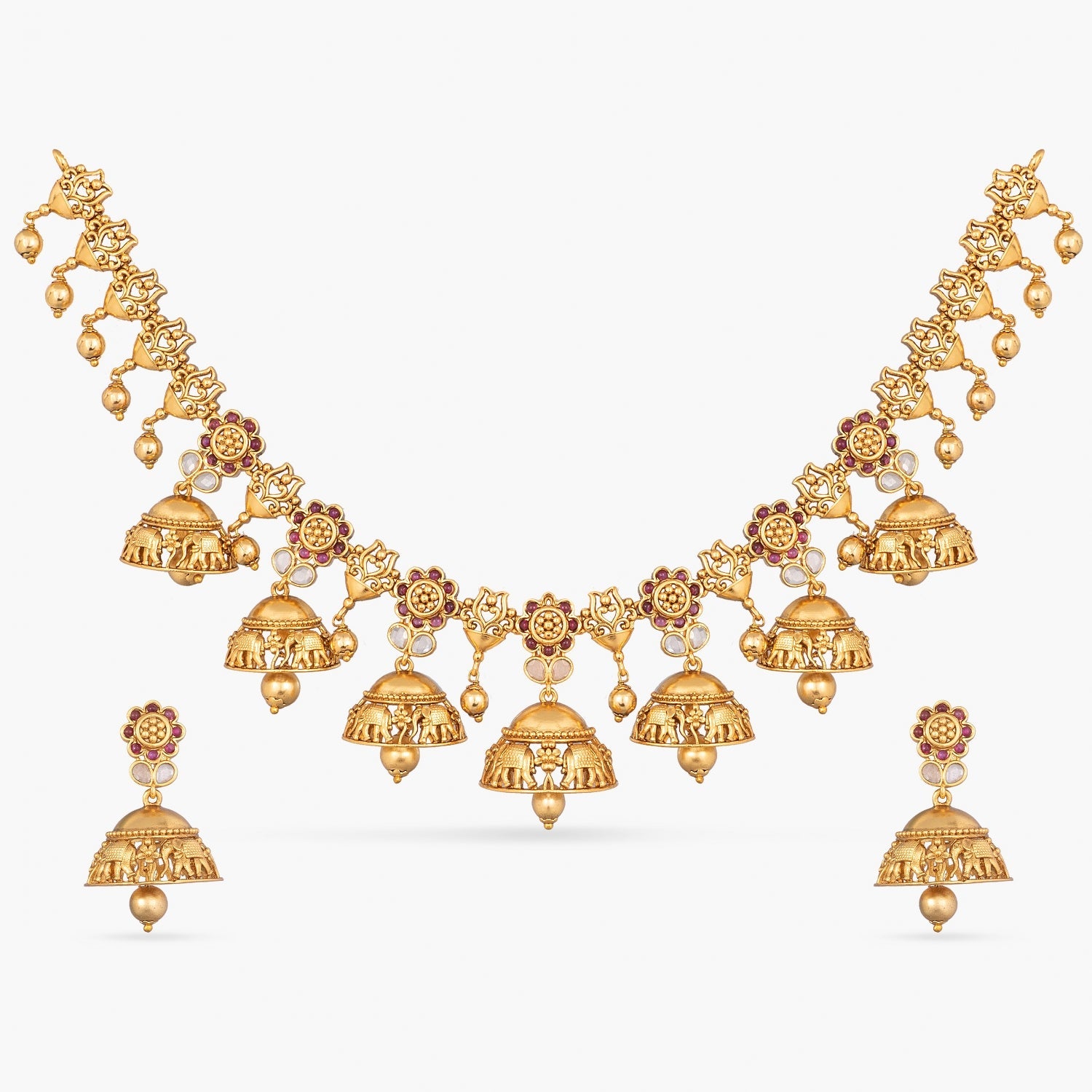 Hima Antique Necklace Set 