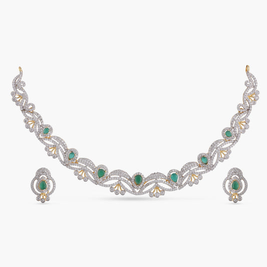 Shiera Nakshatra CZ Necklace Set