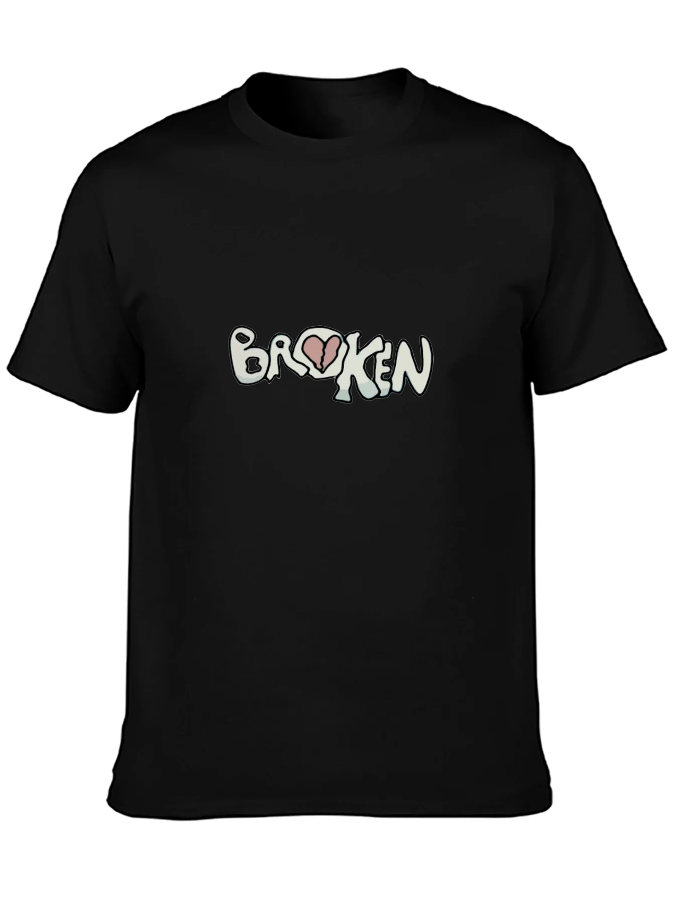 Rebbecca Broken Heart Graphic Tee - Casual Comfort