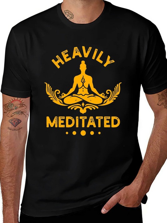 Rebbecca Heavily Meditated Graphic T-Shirt - Black