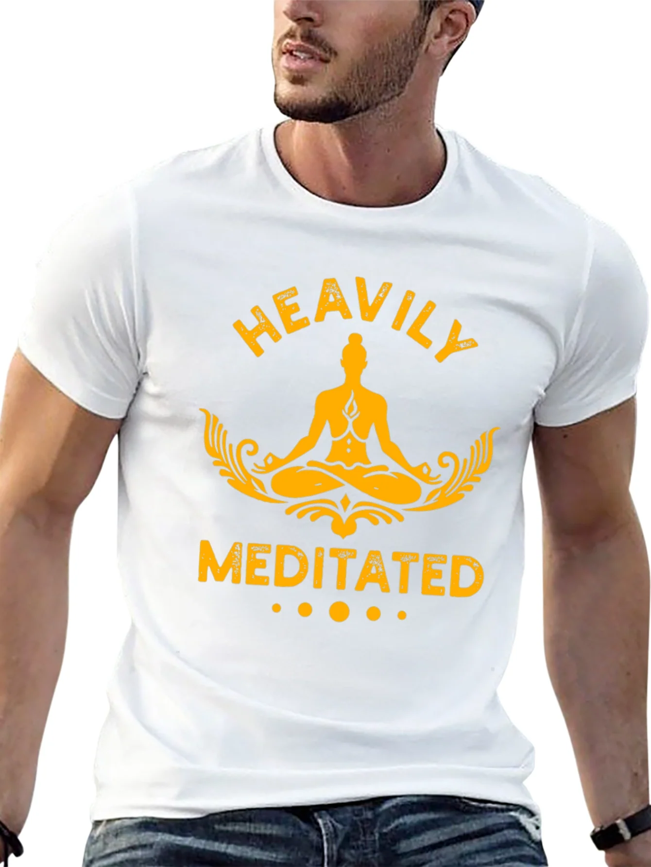 Rebbecca Heavily Meditated Graphic T-Shirt - Black