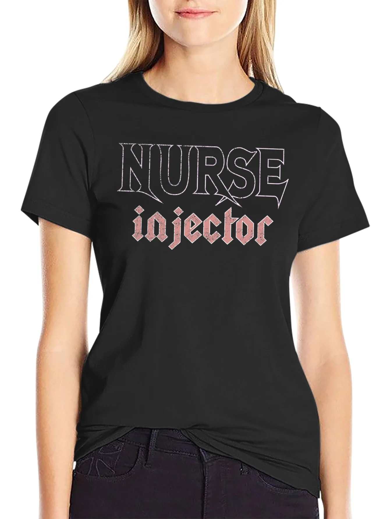 Rebbecca Nurse Injector Black T-Shirt