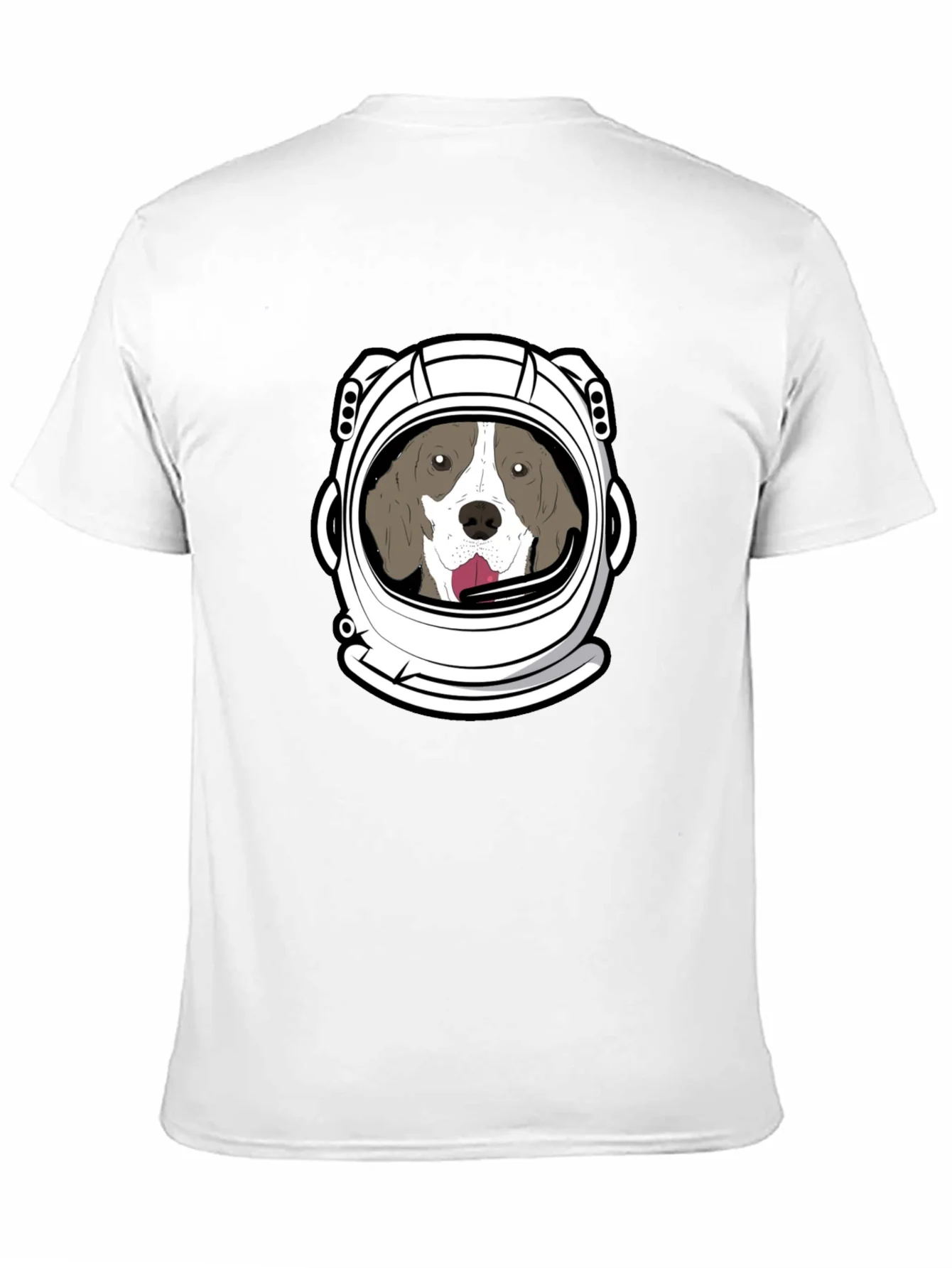 Rebbecca Dog Astronaut Graphic T-Shirt