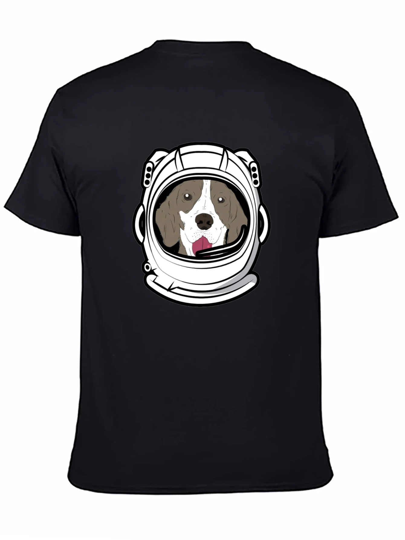 Rebbecca Dog Astronaut Graphic T-Shirt
