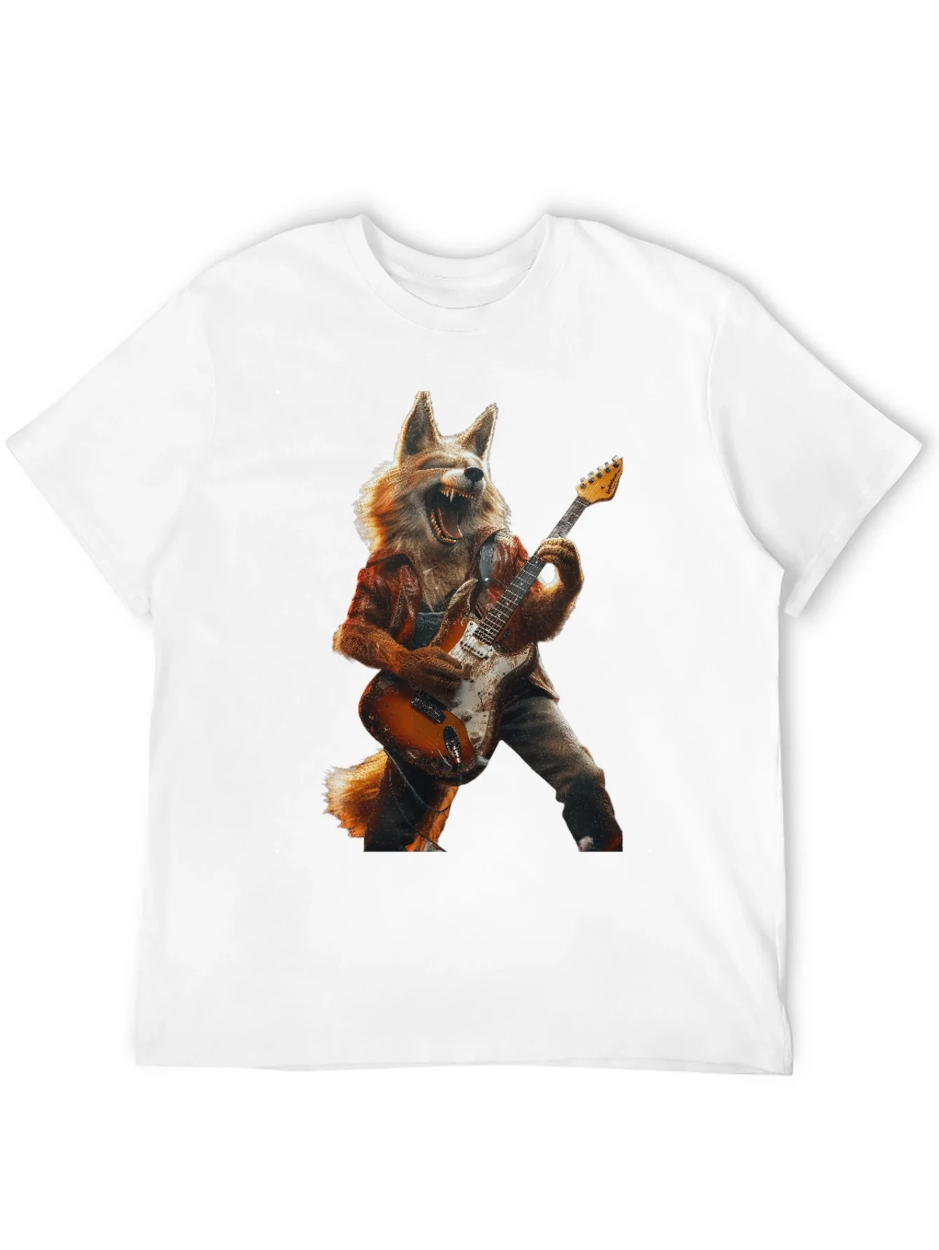 Rebbecca Fox Guitarist Graphic Tee - Rock On!