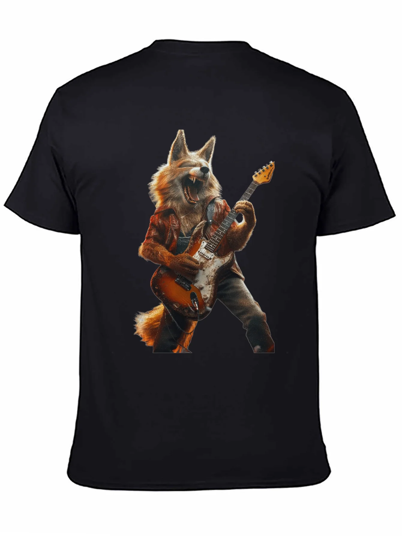 Rebbecca Fox Guitarist Graphic Tee - Rock On!