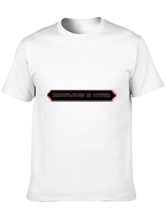 Rebbecca Knowledge is Power Graphic Tee - Black
