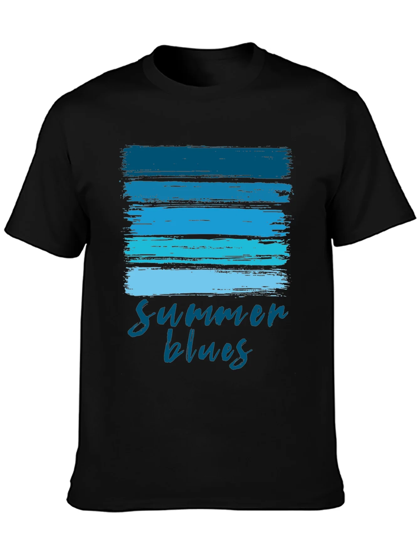 Rebbecca Summer Blues Graphic T-Shirt - Cool & Casual