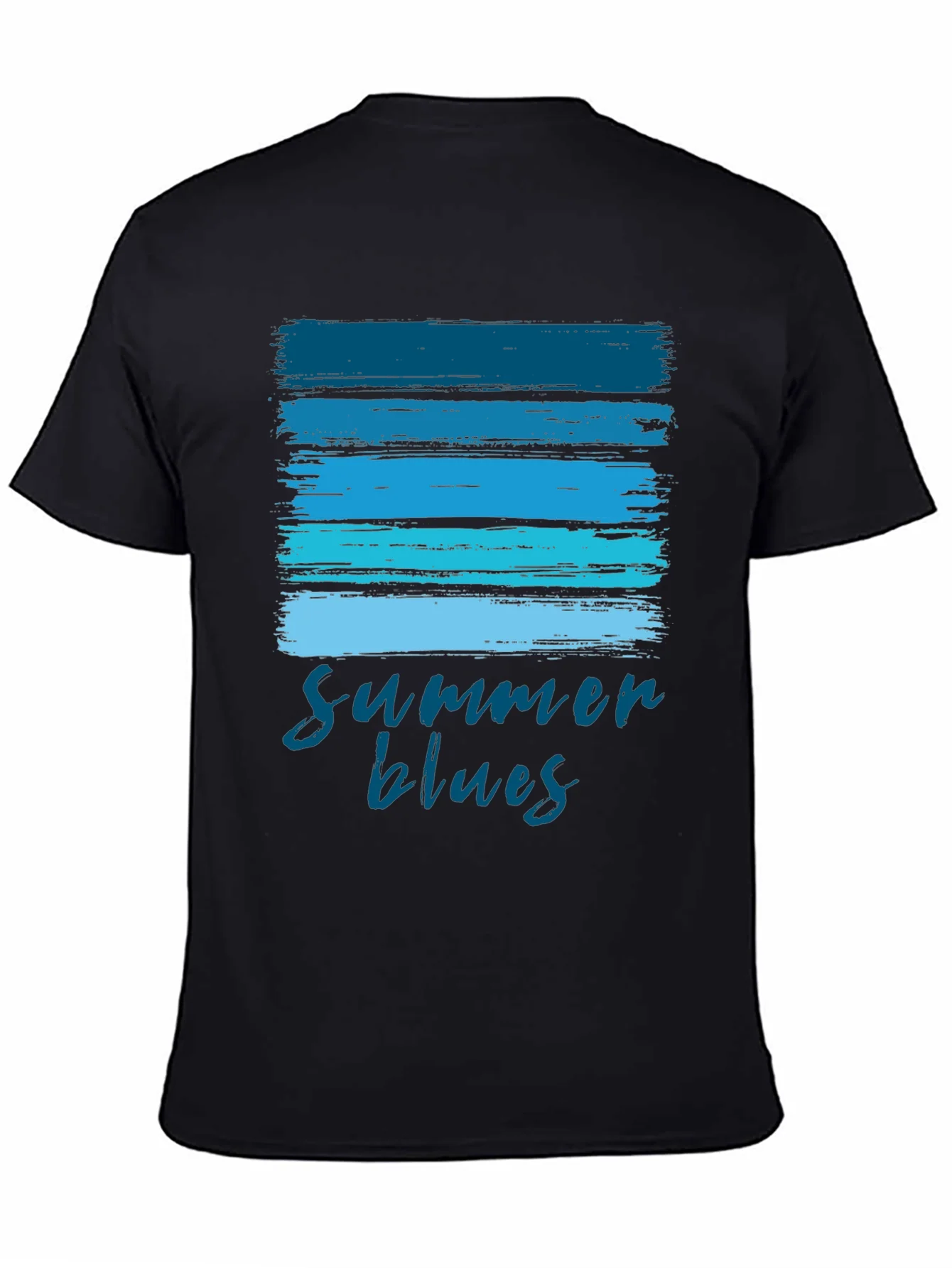Rebbecca Summer Blues Graphic T-Shirt - Cool & Casual