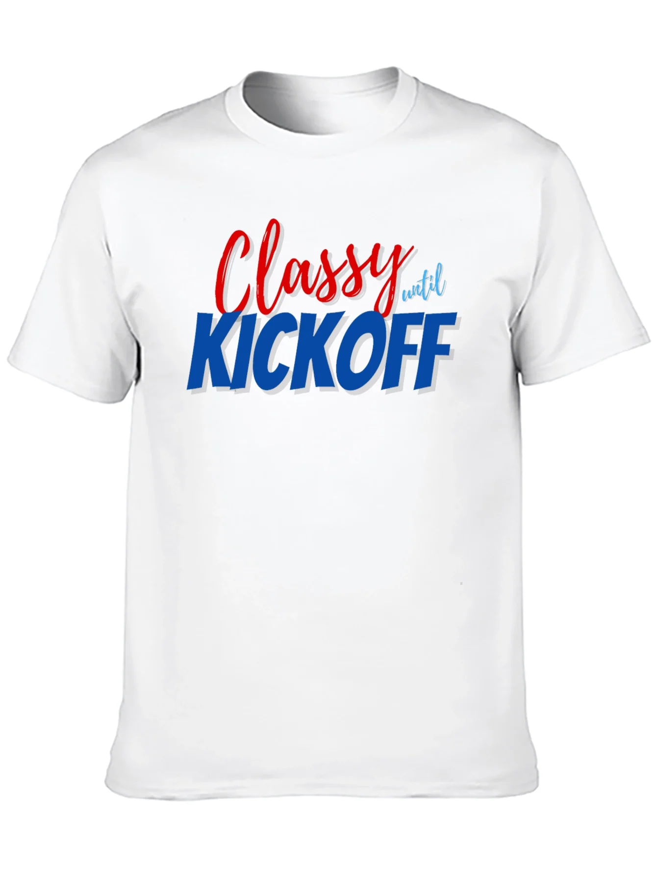 Camiseta Negra Classy Until Kickoff
