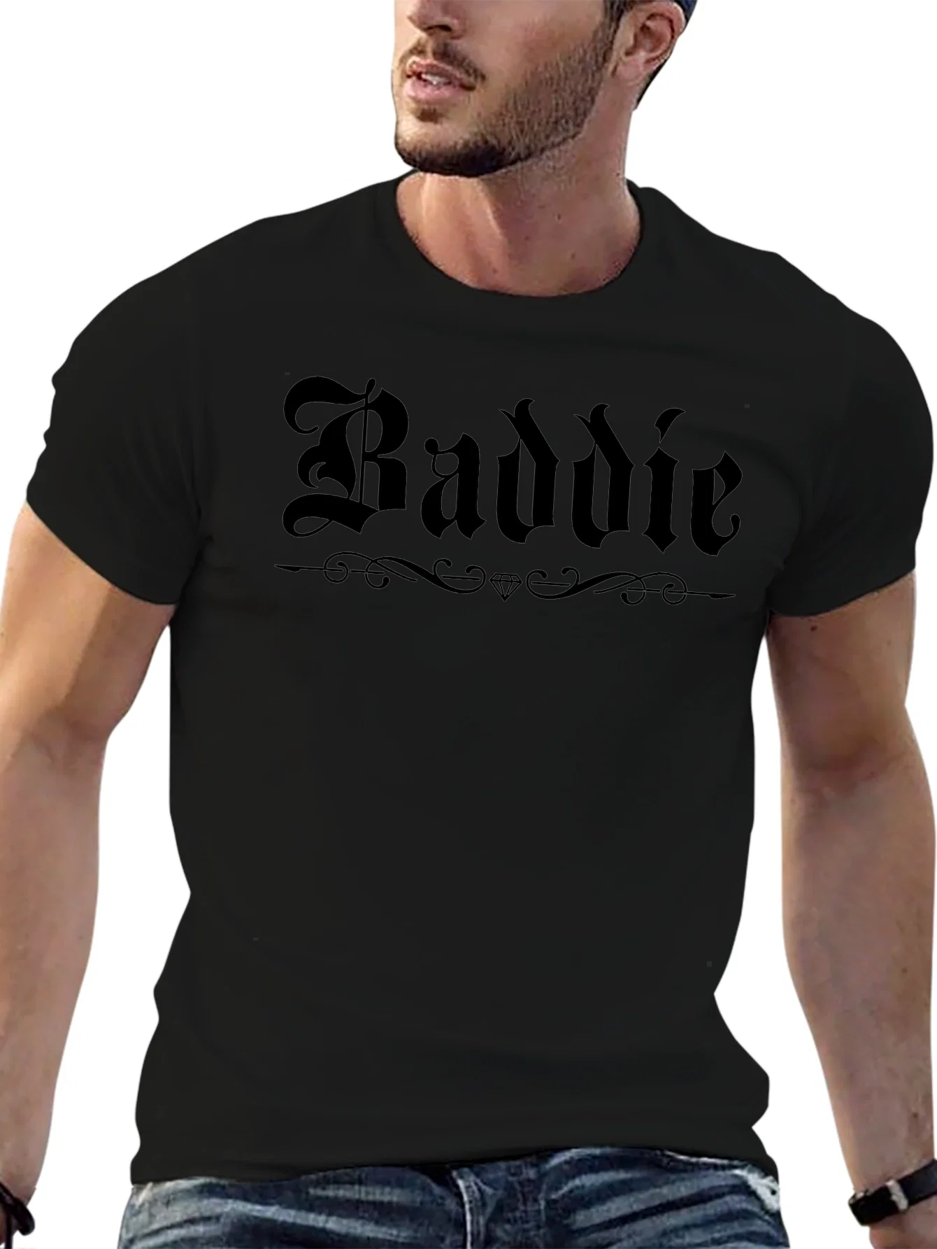 Rebbecca Baddie Graphic T-Shirt - Black