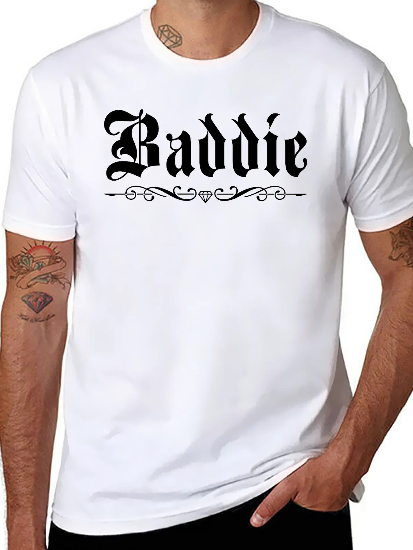 Rebbecca Baddie Graphic T-Shirt - Black