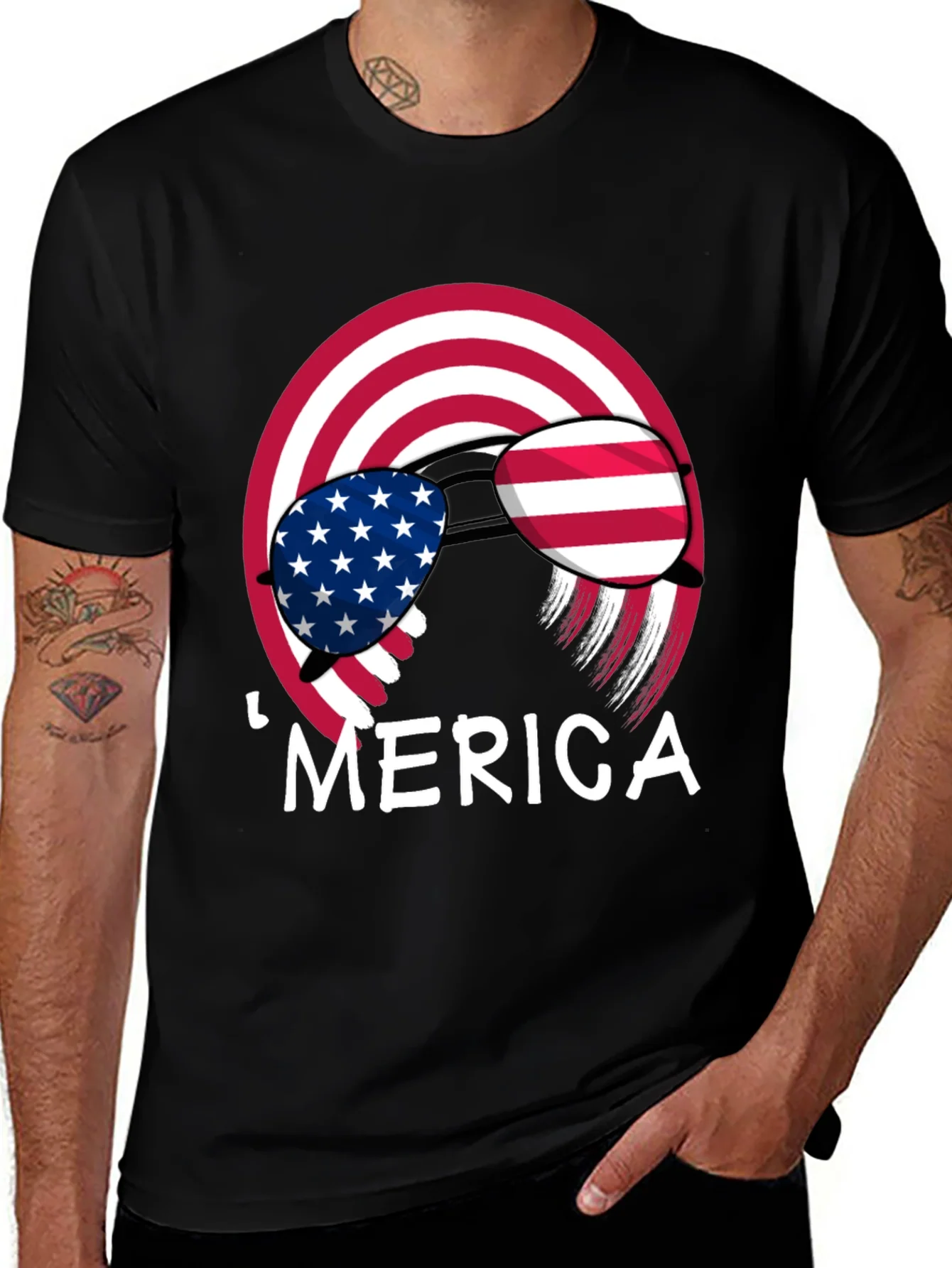 Rebbecca Patriotic Merica T-Shirt