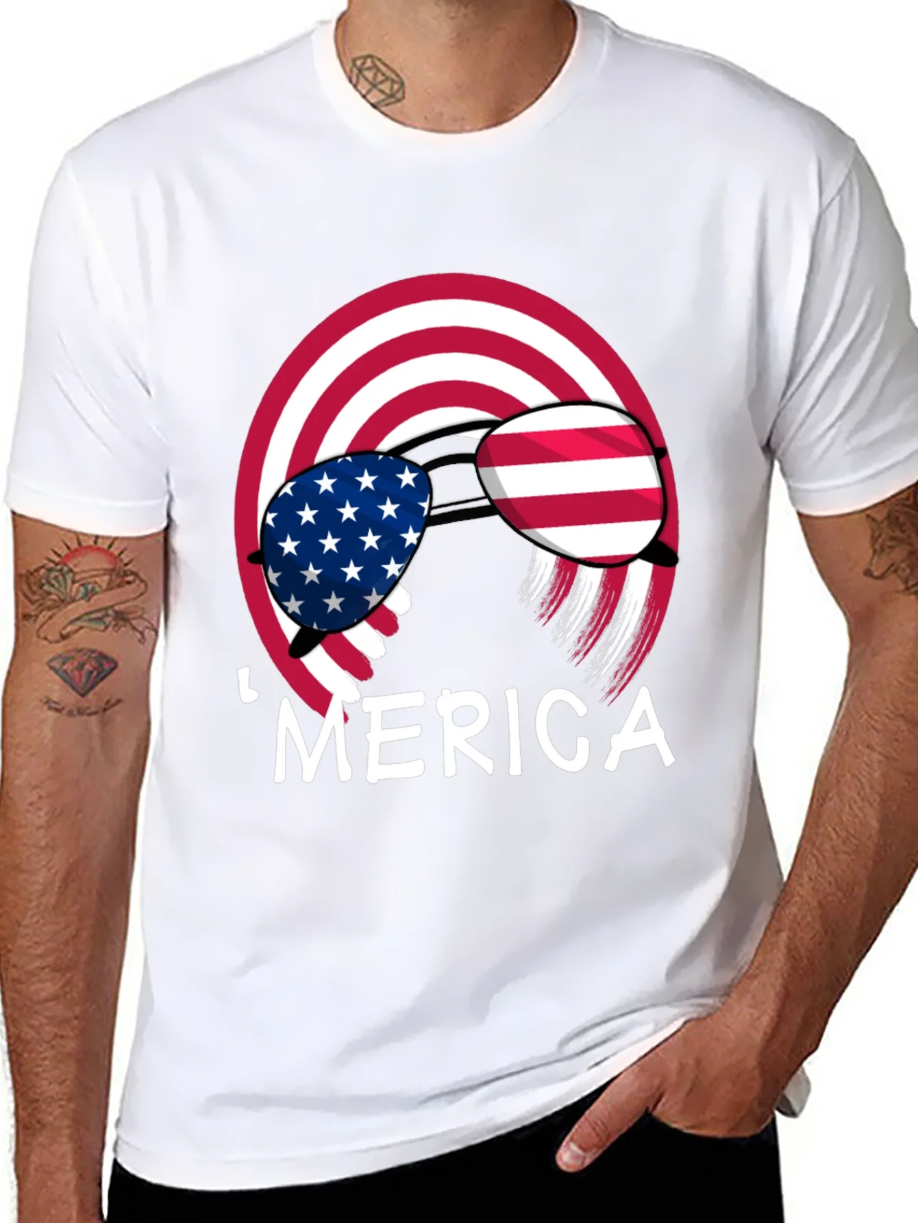 Rebbecca Patriotic Merica T-Shirt