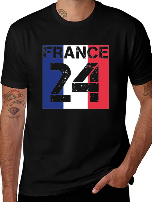 Camiseta Negra Francia 24