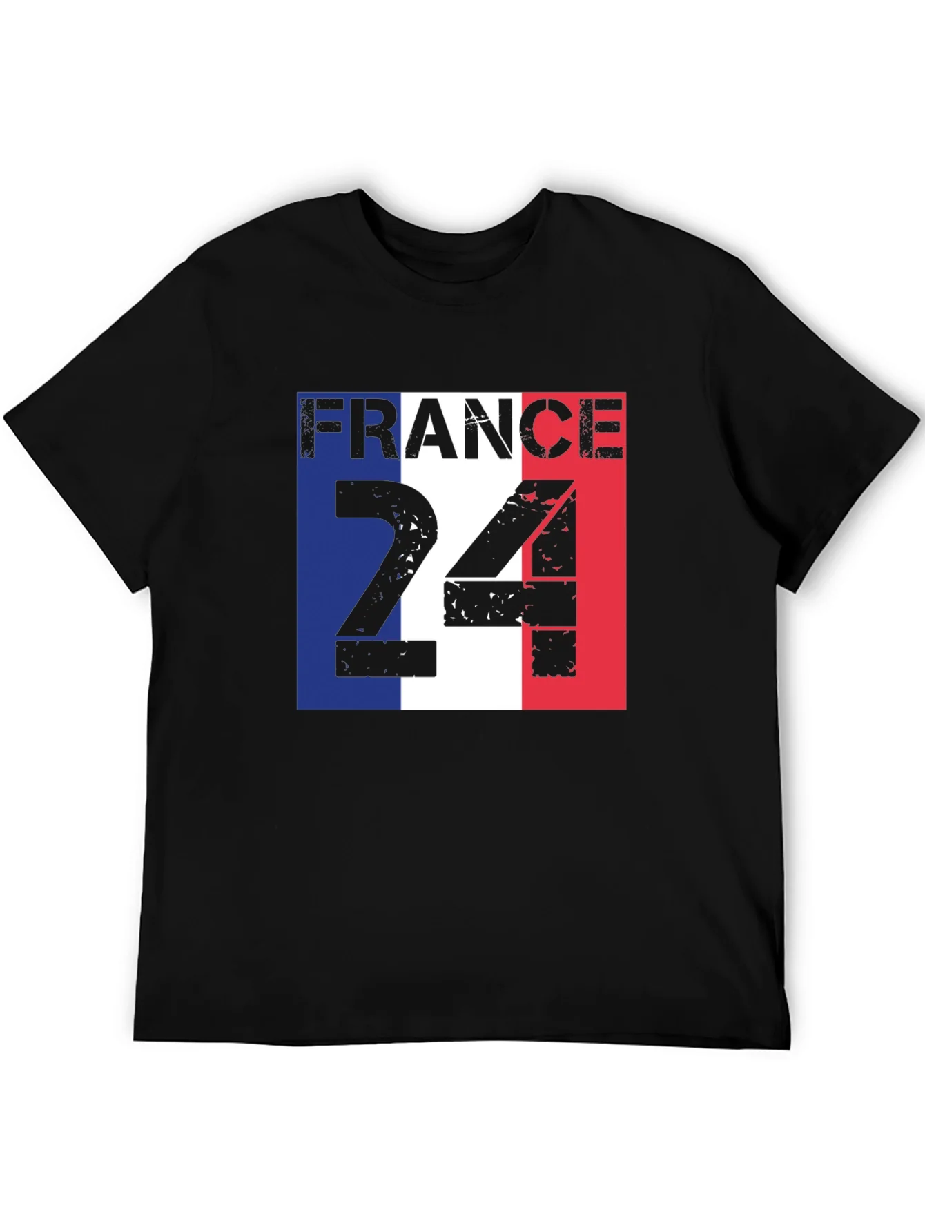 Camiseta Negra Francia 24