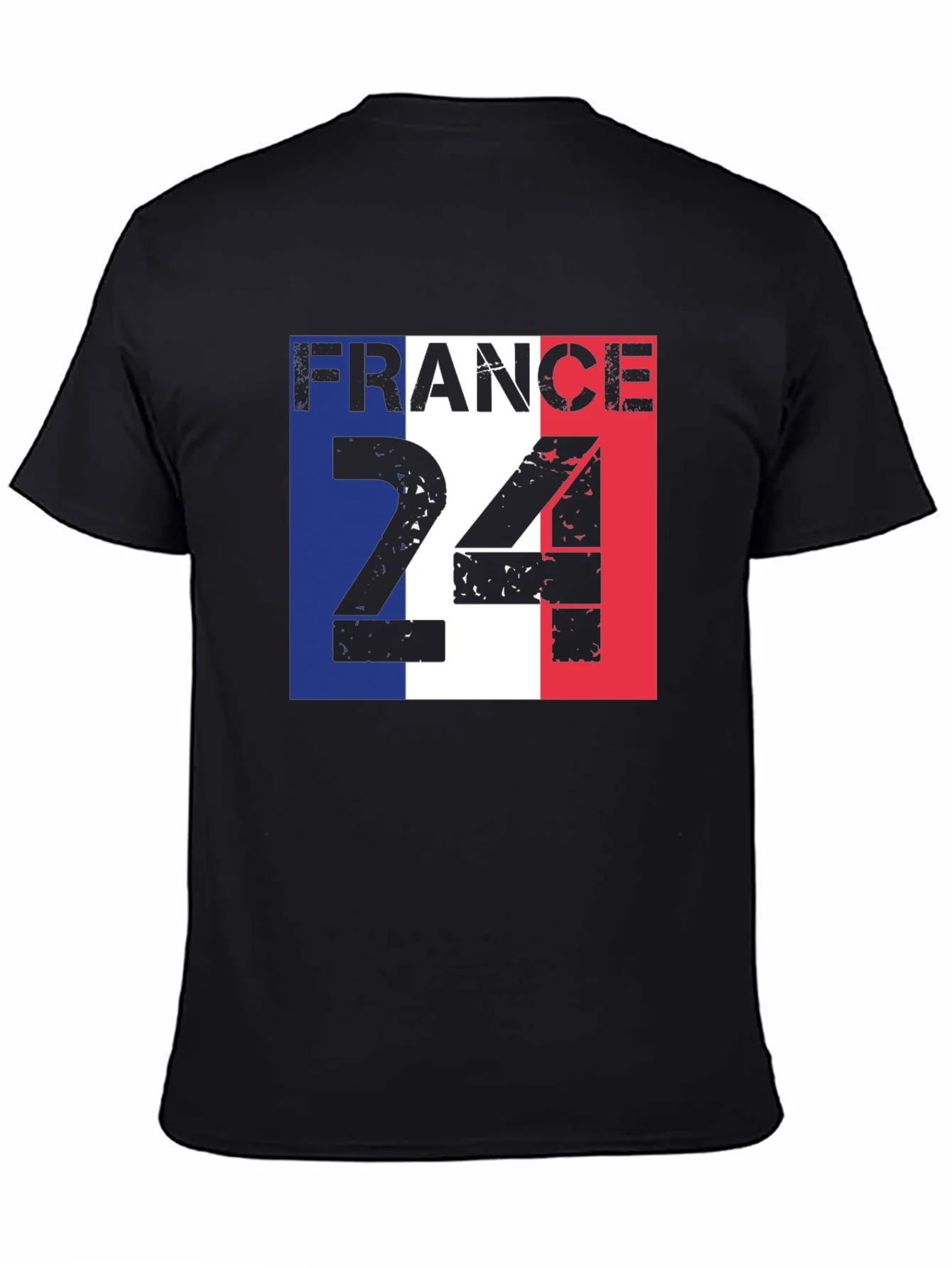 Camiseta Negra Francia 24