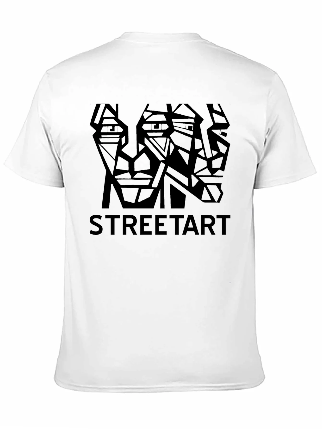 Rebbecca Geometric Street Art Graphic T-Shirt