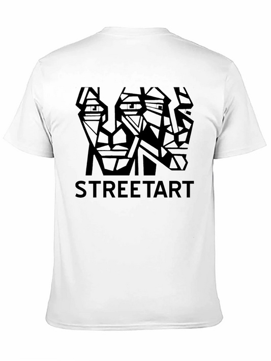 Rebbecca Geometric Street Art Graphic T-Shirt