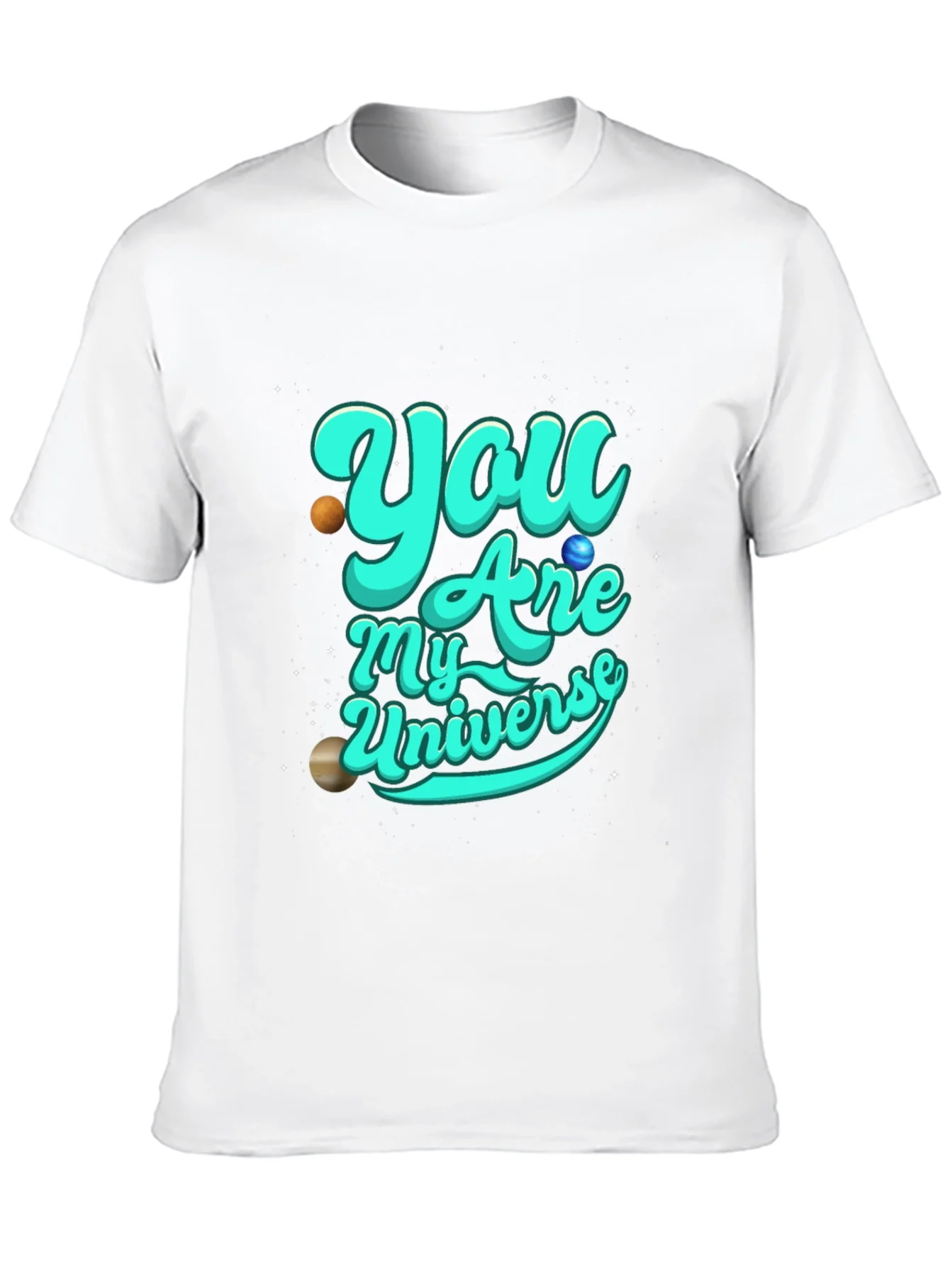 Camiseta Negra You Are My Universe