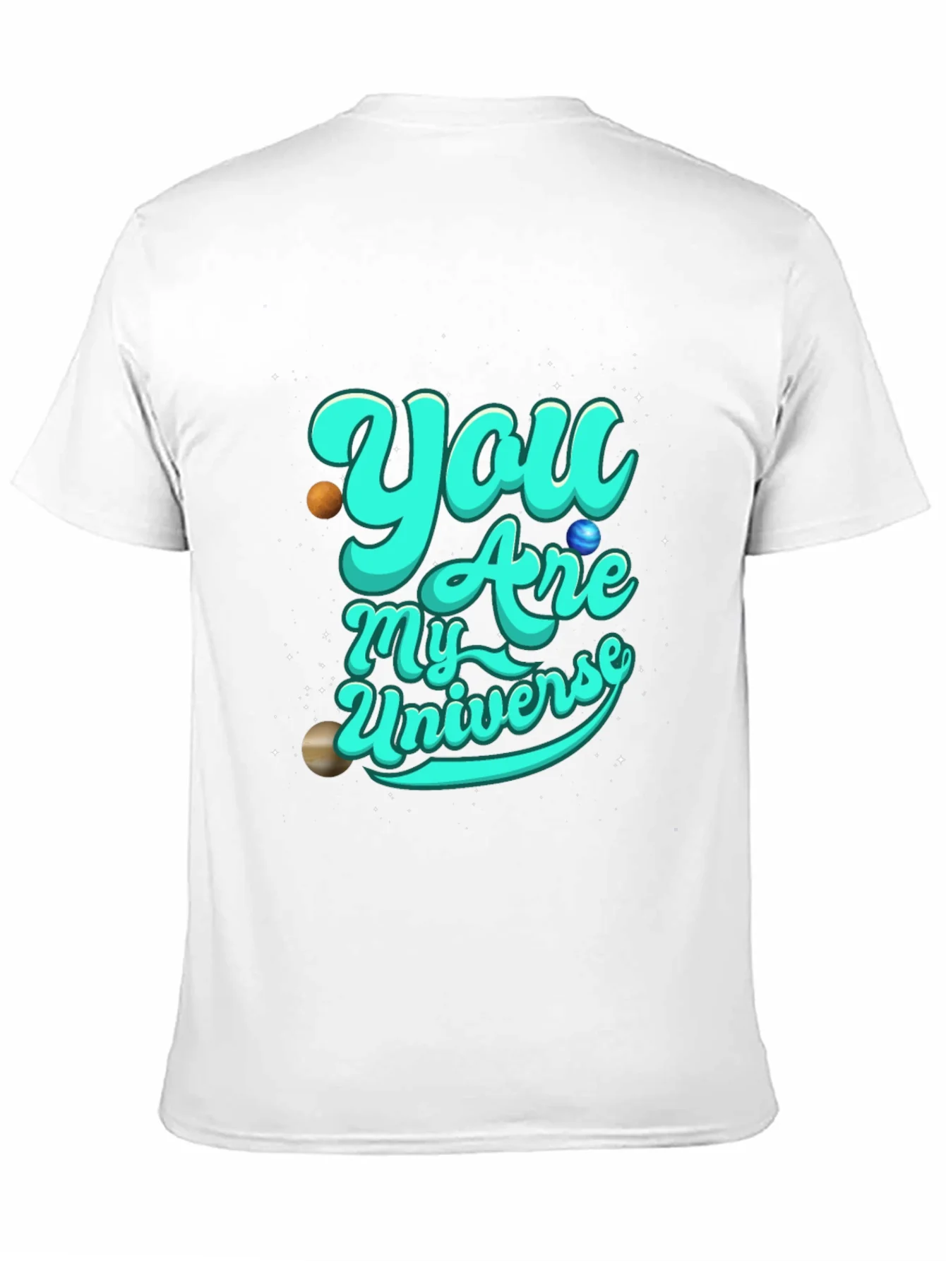 Camiseta Negra You Are My Universe