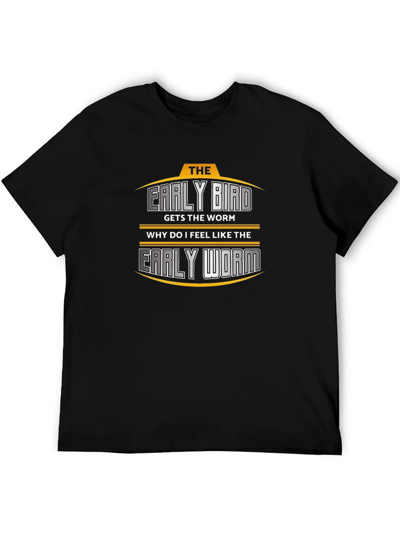 Rebbecca Early Bird vs. Early Worm Graphic T-Shirt
