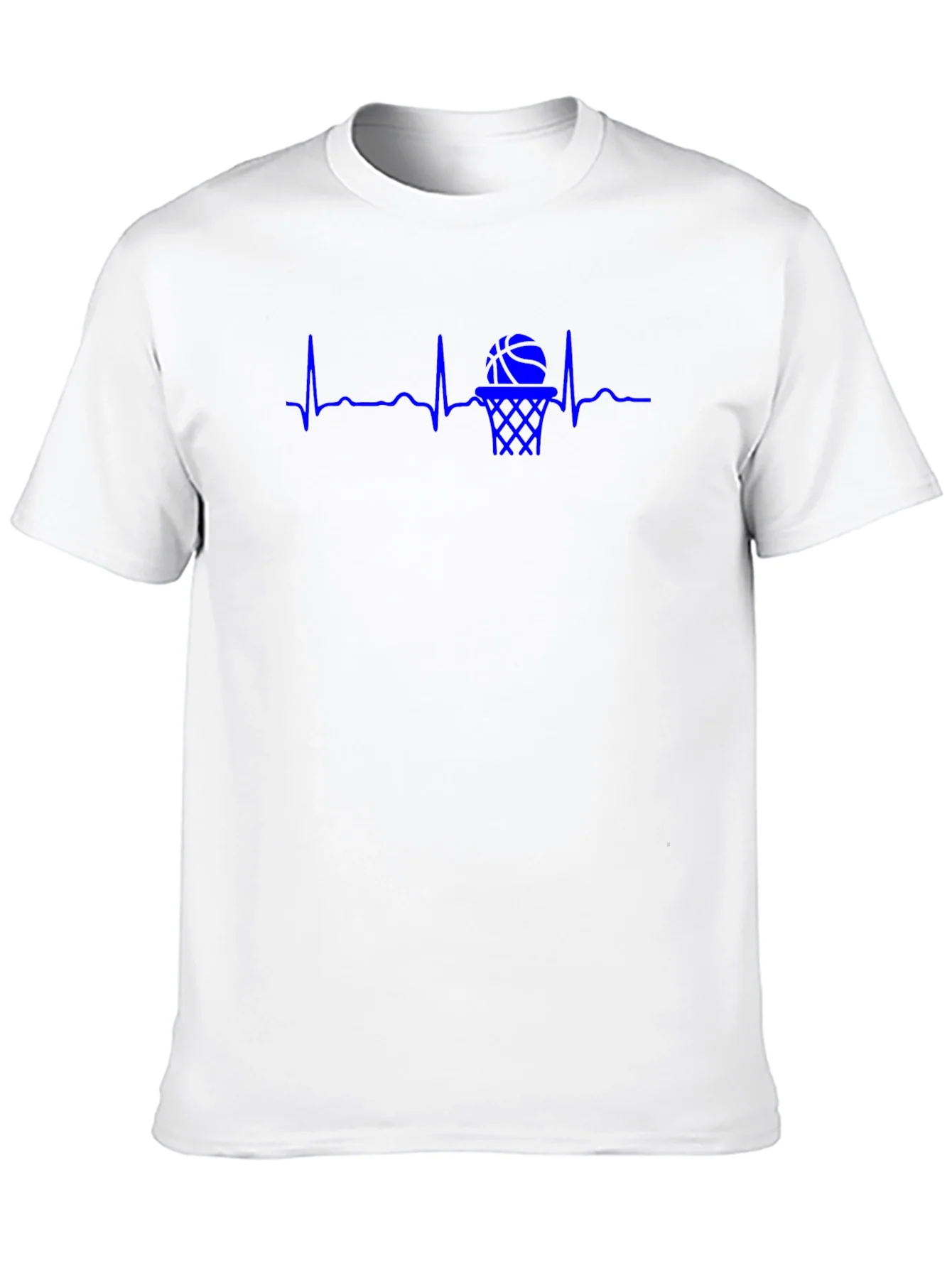 Camiseta Negra con Dise?o de Baloncesto