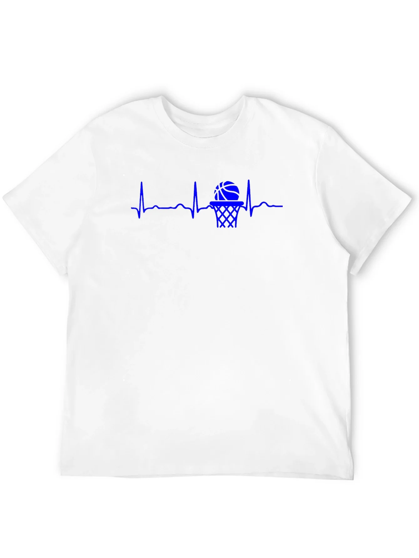 Camiseta Negra con Dise?o de Baloncesto