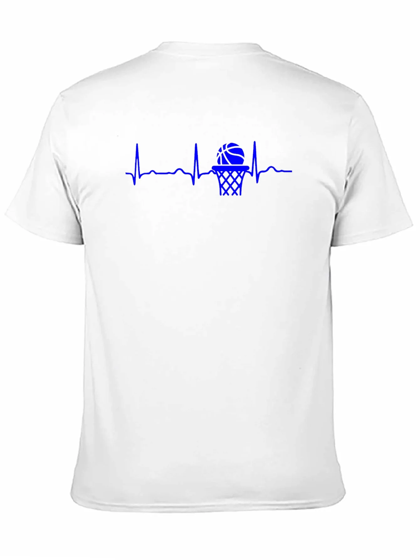 Camiseta Negra con Dise?o de Baloncesto