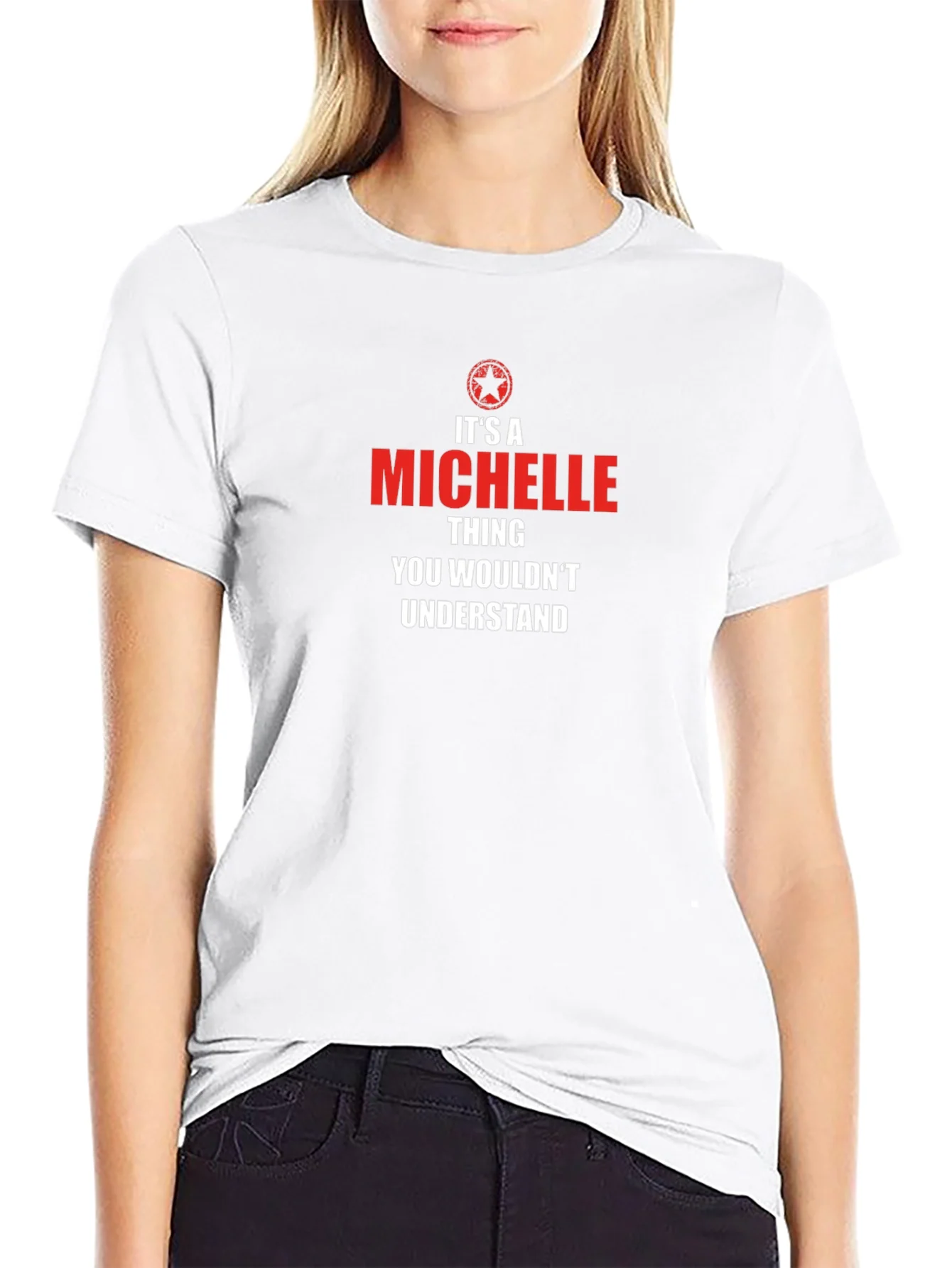 Camiseta Negra Es Cosa De Michelle