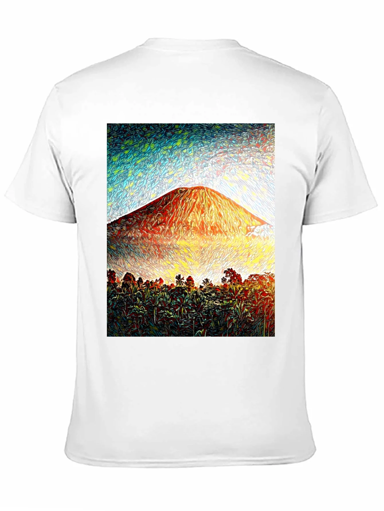 Rebbecca Tropical Mountain Graphic Tee