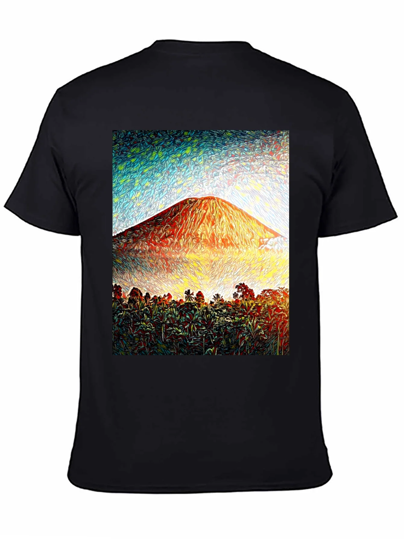 Rebbecca Tropical Mountain Graphic Tee