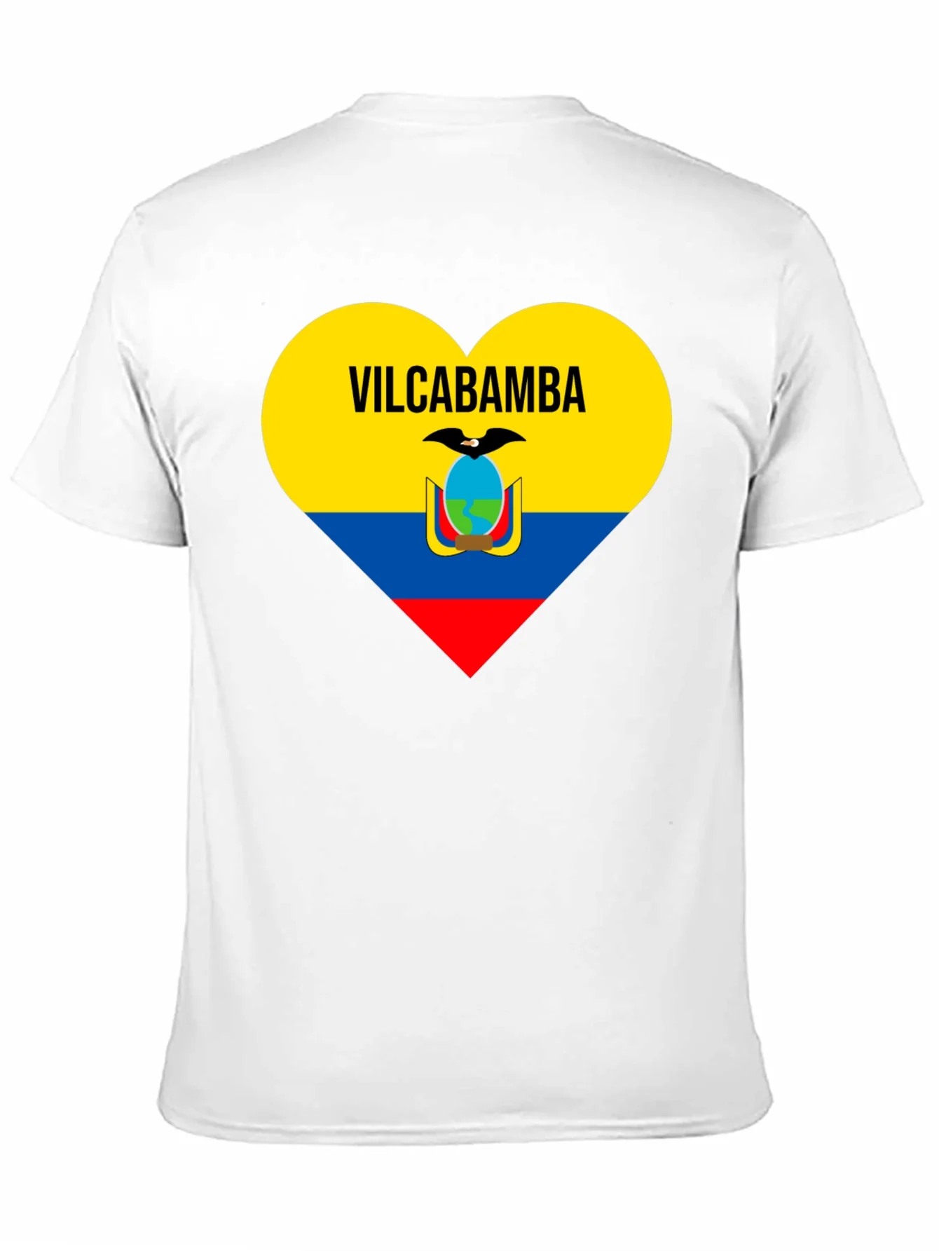 Camiseta Negra Vilcabamba Ecuador Coraz¨®n