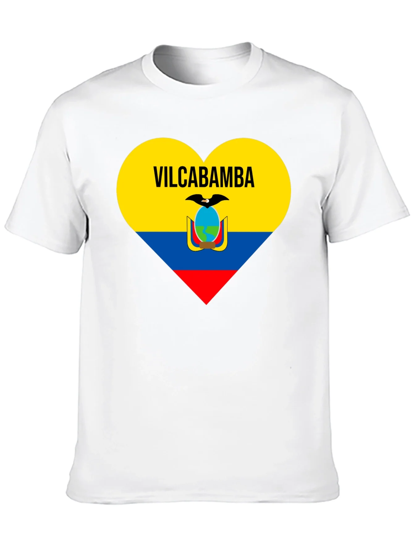 Camiseta Negra Vilcabamba Ecuador Coraz¨®n