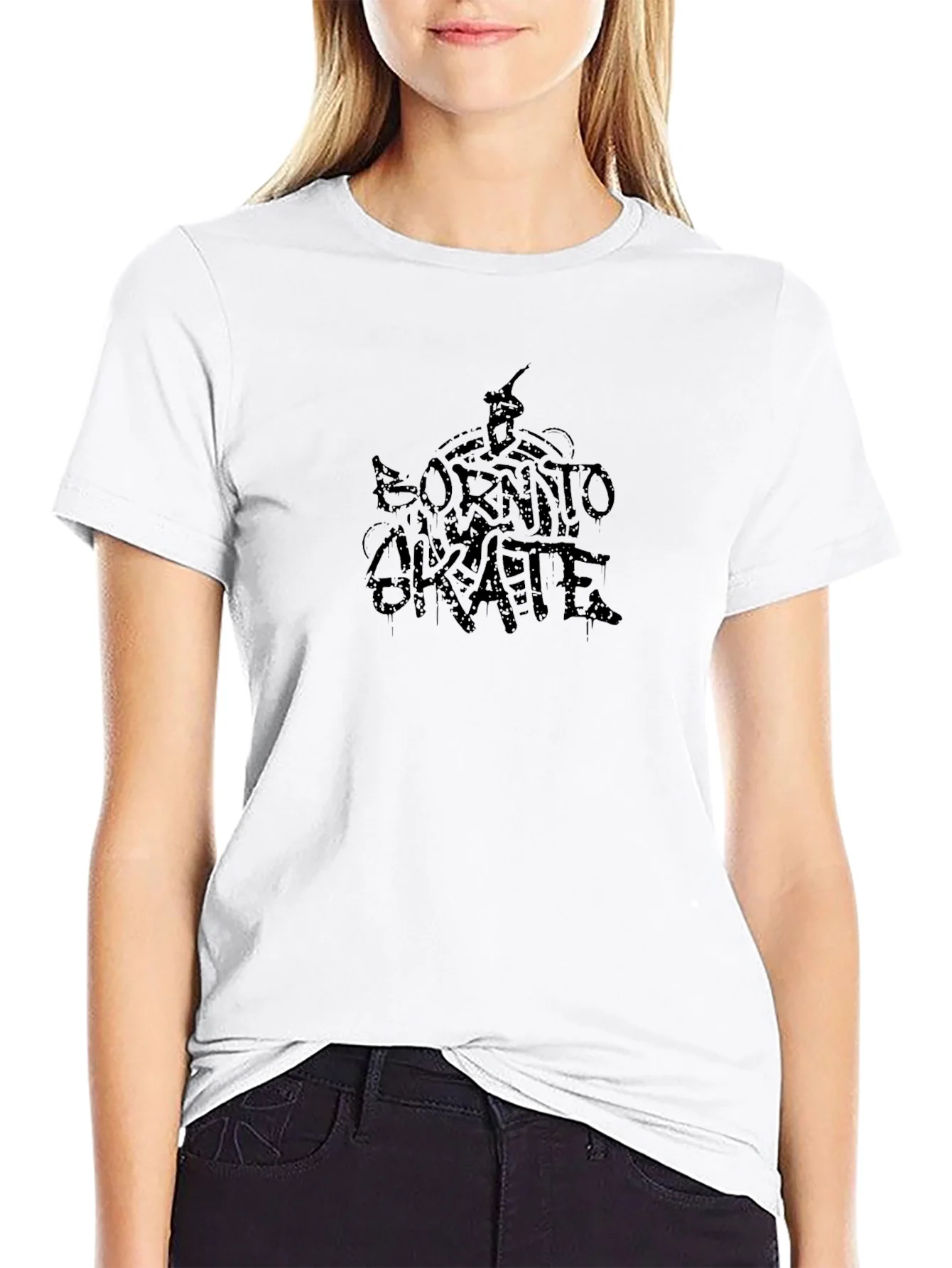 Camiseta Negra Born To Skate Hombre
