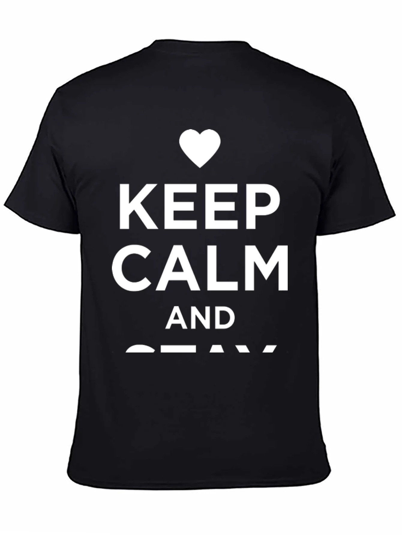 Rebbecca Keep Calm Black T-Shirt