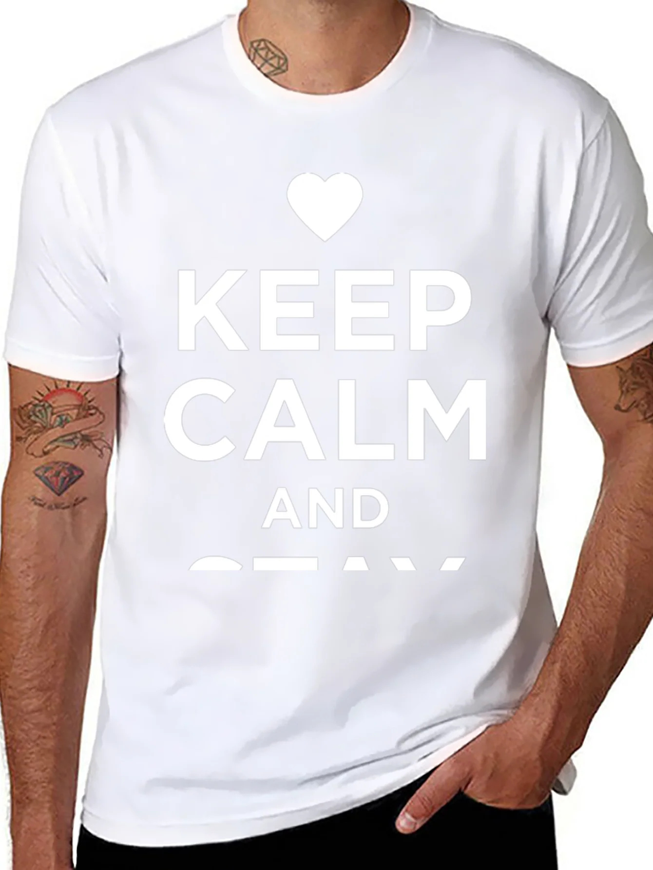 Rebbecca Keep Calm Black T-Shirt