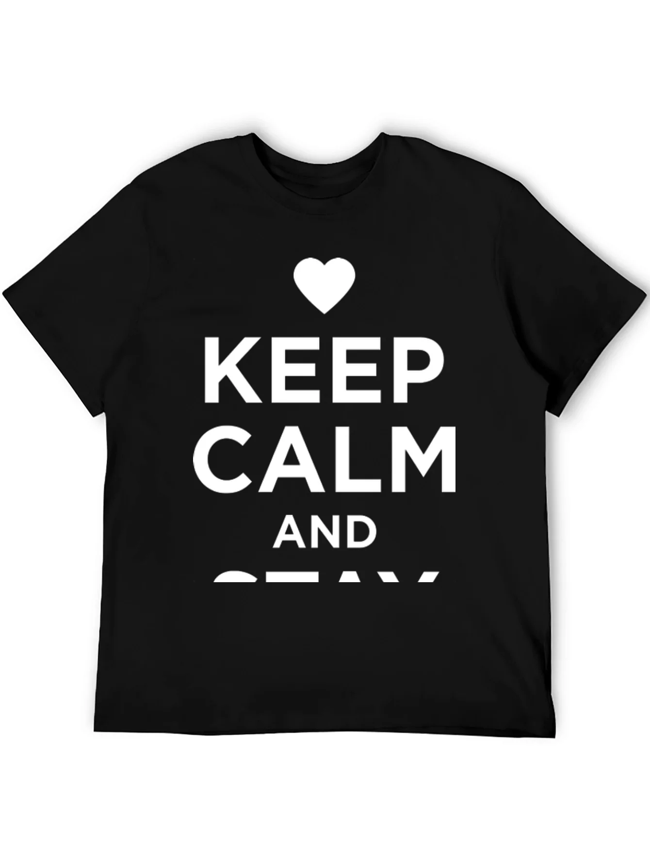 Rebbecca Keep Calm Black T-Shirt