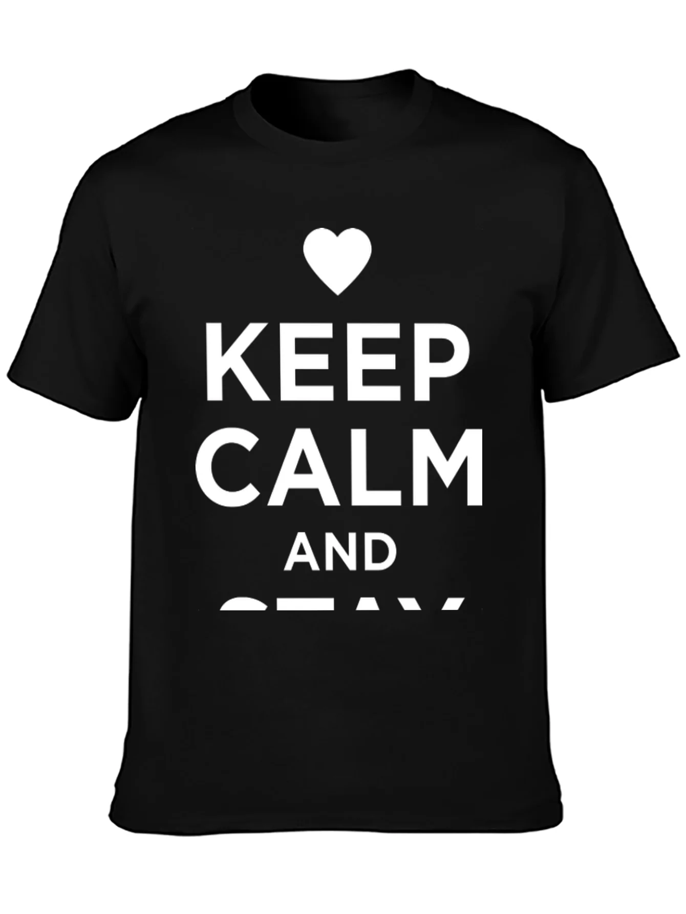 Rebbecca Keep Calm Black T-Shirt