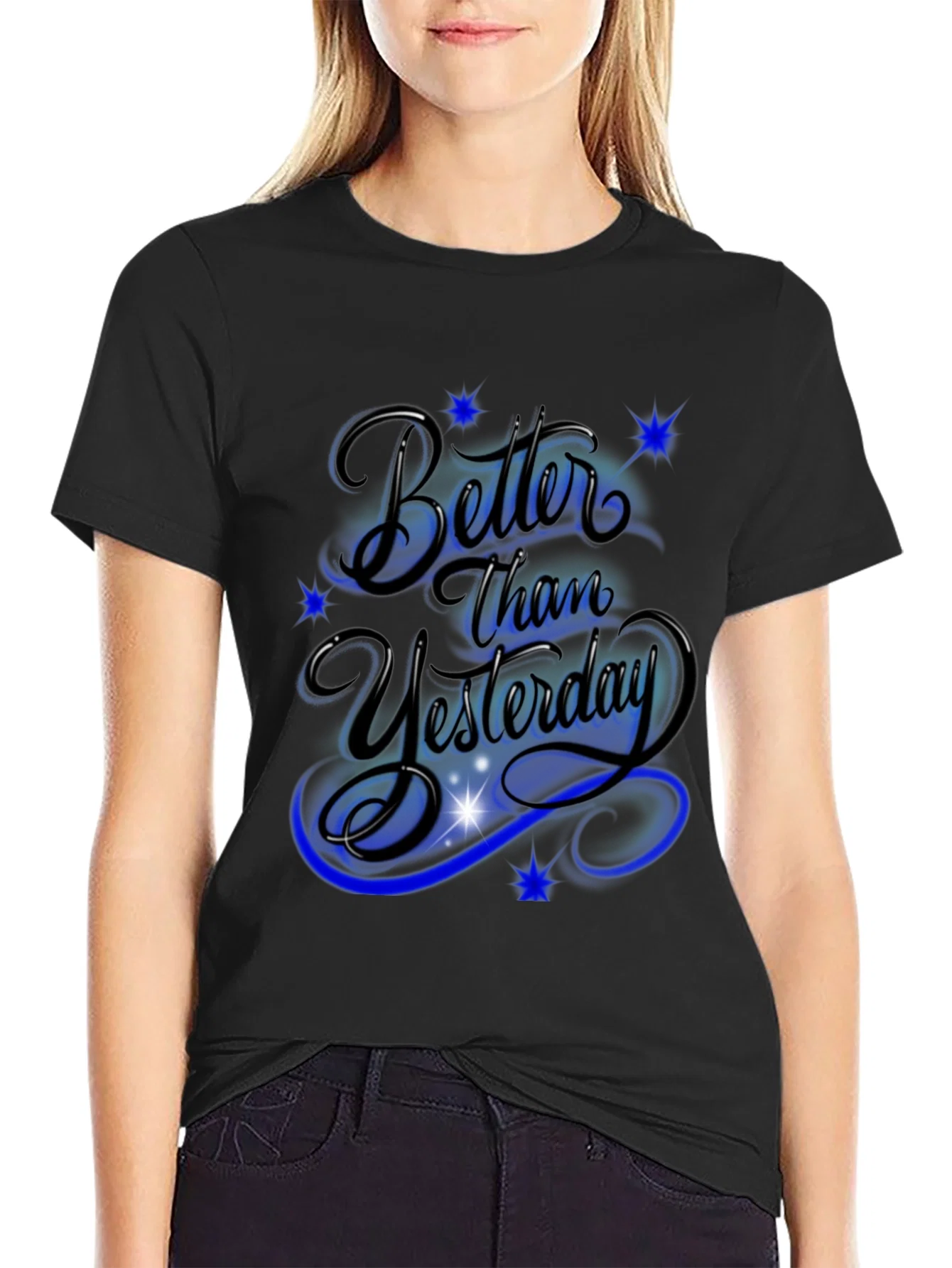 Rebbecca Better Than Yesterday Graphic T-Shirt
