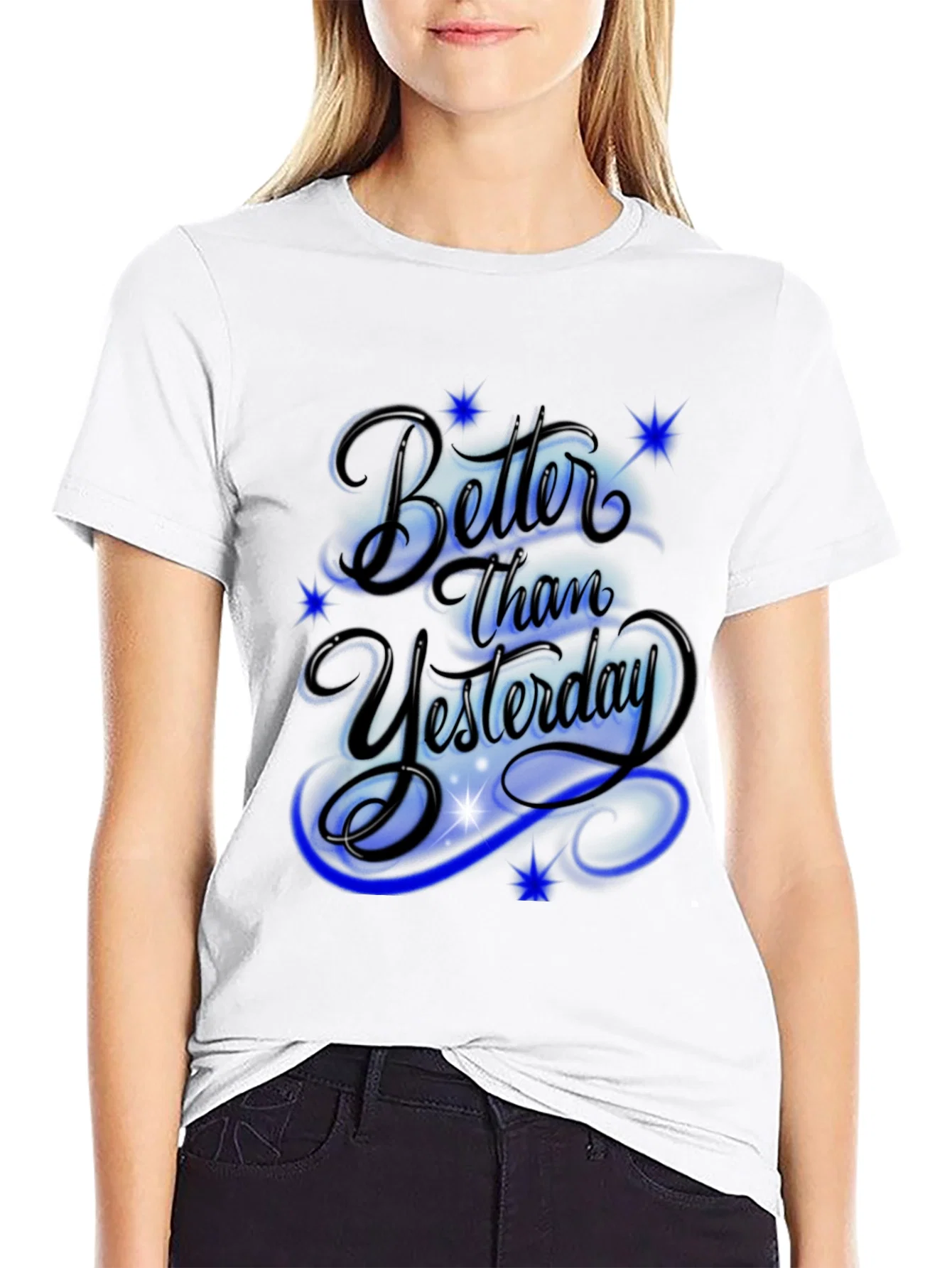 Rebbecca Better Than Yesterday Graphic T-Shirt