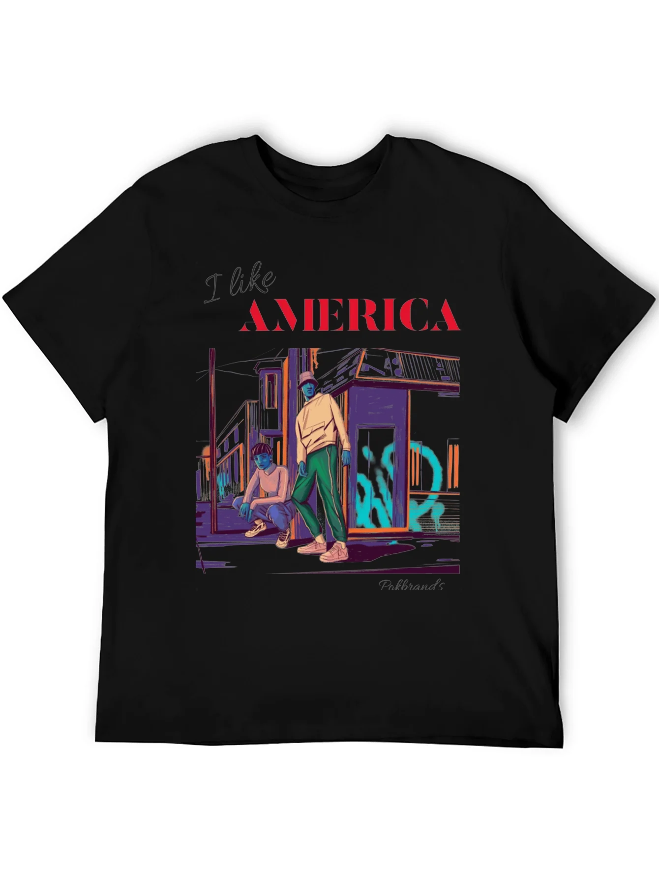 Rebbecca I Like America Graphic T-Shirt