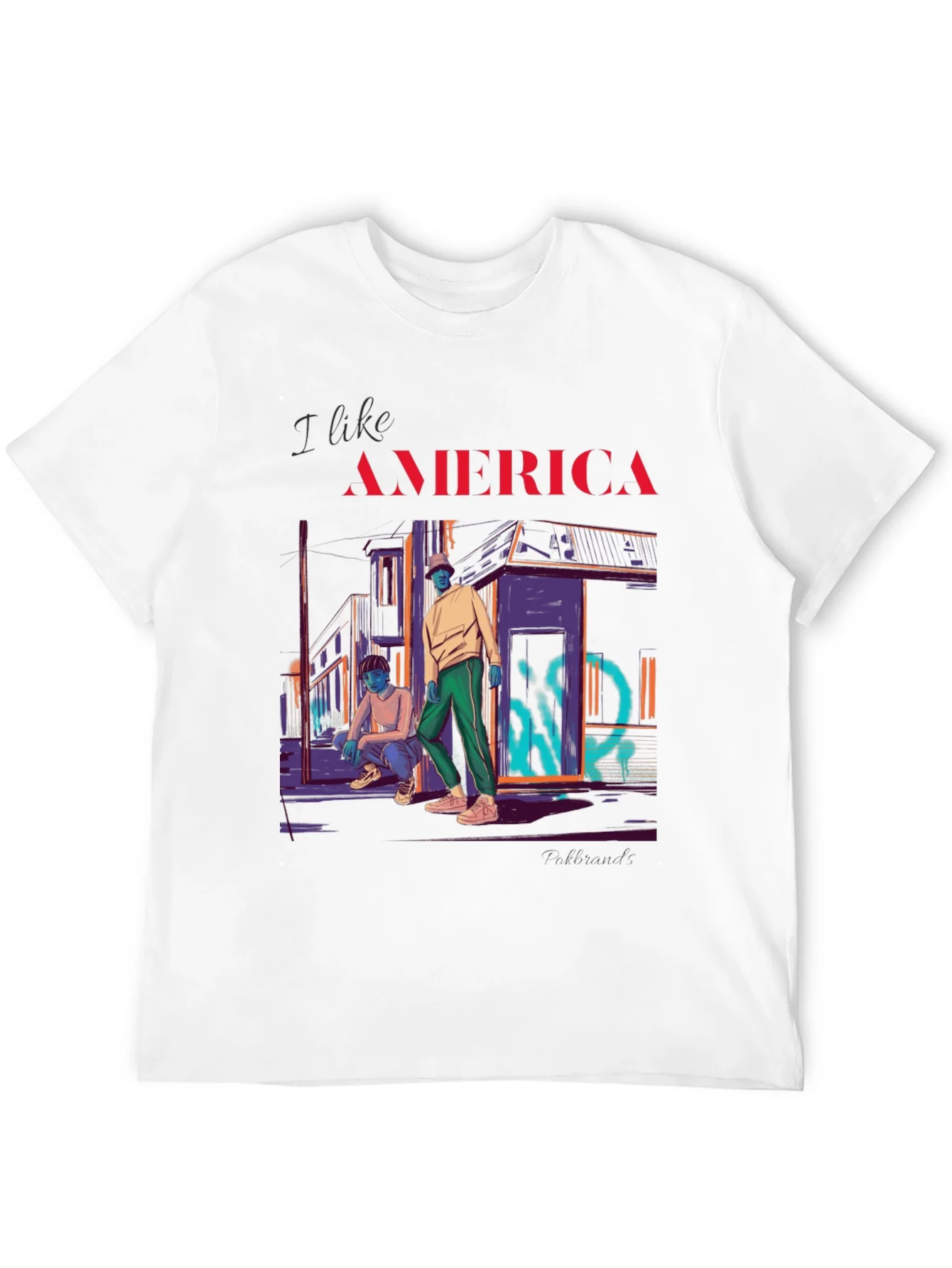 Rebbecca I Like America Graphic T-Shirt